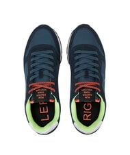 SUN68 TOM FLUO Baskets bleu naby - Chaussures Homme - 2