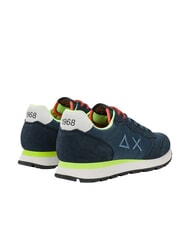 SUN68 TOM FLUO Baskets bleu naby - Chaussures Homme - 3