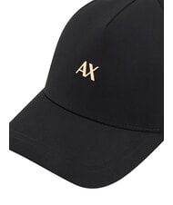ARMANI EXCHANGE LOGO Casquette &agrave; visi&egrave;re noir - Bonnets - 4