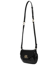 ARMANI EXCHANGE PAIGE sac bandouli&egrave;re noir - Sacs pour Femme - 4