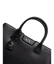ARMANI EXCHANGE AMELIE Sac de courses avec bandouli&egrave;re noir - Sacs pour Femme - 5
