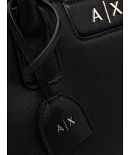 ARMANI EXCHANGE AMELIE Sac de courses avec bandouli&egrave;re noir - Sacs pour Femme - 6