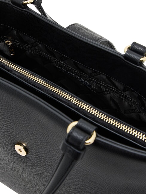 AMY Sac &agrave; main, cabas avec bandouli&egrave;re noir - Sacs pour Femme