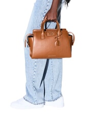 ARMANI EXCHANGE AMELIE Sac de courses avec bandouli&egrave;re gingembre glac&eacute; - Sacs pour Femme - 3