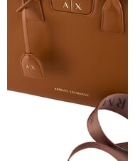 ARMANI EXCHANGE AMELIE Sac de courses avec bandouli&egrave;re gingembre glac&eacute; - Sacs pour Femme - 7