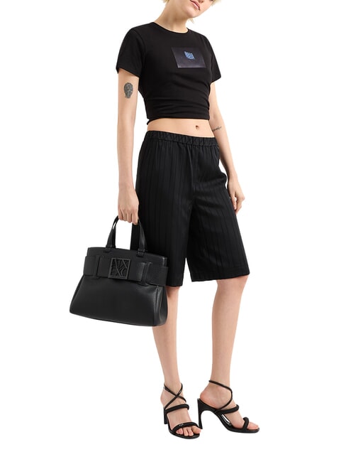 A|X Sac &agrave; main avec bandouli&egrave;re noir - Sacs pour Femme