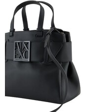 ARMANI EXCHANGE A|X Sac &agrave; main avec bandouli&egrave;re noir - Sacs pour Femme - 7
