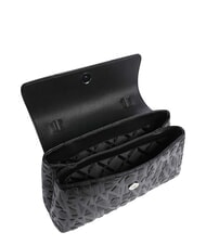 ARMANI EXCHANGE A|X ALL OVER Sac &agrave; main avec bandouli&egrave;re noir - Sacs pour Femme - 4