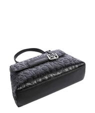 ARMANI EXCHANGE A|X ALL OVER Sac &agrave; main avec bandouli&egrave;re noir - Sacs pour Femme - 5