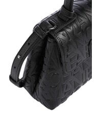 ARMANI EXCHANGE A|X ALL OVER Sac &agrave; main avec bandouli&egrave;re noir - Sacs pour Femme - 6