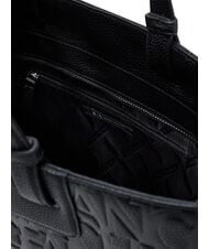 ARMANI EXCHANGE A|X ALL OVER sac &agrave; bandouli&egrave;re noir - Sacs pour Femme - 7