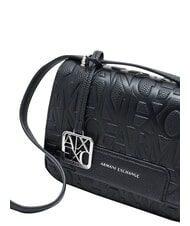 ARMANI EXCHANGE A|X CHARM Mini sac bandouli&egrave;re noir - Sacs pour Femme - 5