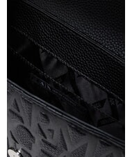 ARMANI EXCHANGE A|X CHARM Mini sac bandouli&egrave;re noir - Sacs pour Femme - 6