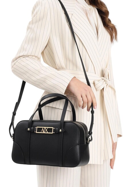 POLLY Sac cabas avec bandouli&egrave;re noir - Sacs pour Femme