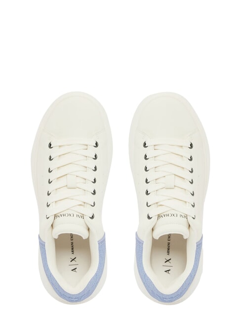 SUPER MINI-TUMBLED Baskets blanc cass&eacute; + glacial - Chaussures Femme