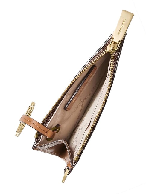 JET SET Porte-monnaie avec bracelet brun/gland - Portefeuilles Femme