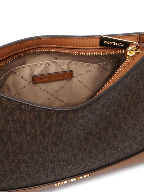 ANDIE sac bandouli&egrave;re brun/gland - Sacs pour Femme