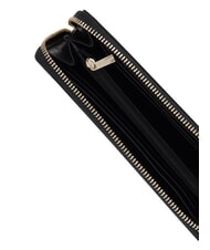 MICHAEL KORS JET SET portefeuille en cuir noir - Portefeuilles Femme - 4