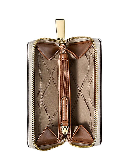 JET SET Porte-cartes avec porte-monnaie vanille/acrn - Portefeuilles Femme