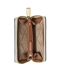 MICHAEL KORS JET SET Porte-cartes avec porte-monnaie vanille/acrn - Portefeuilles Femme - 2