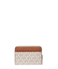 MICHAEL KORS JET SET Porte-cartes avec porte-monnaie vanille/acrn - Portefeuilles Femme - 3