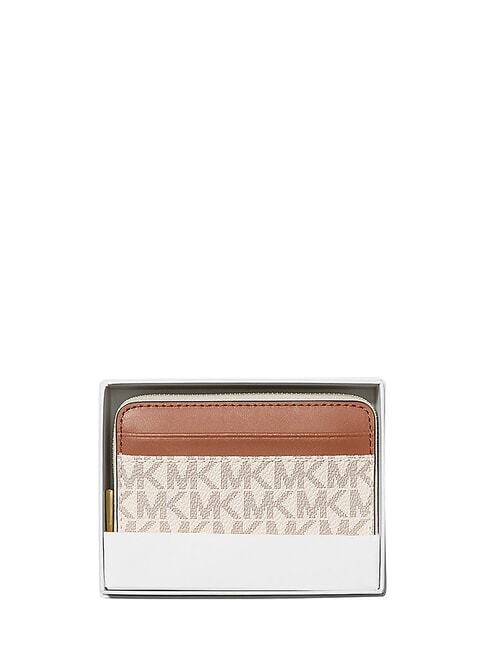 JET SET Porte-cartes avec porte-monnaie vanille/acrn - Portefeuilles Femme