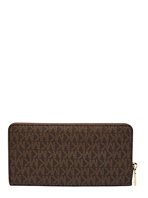 JET SET Portefeuille Zip Around brun/gland - Portefeuilles Femme