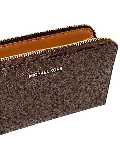 JET SET Portefeuille Zip Around brun/gland - Portefeuilles Femme