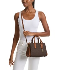 MICHAEL KORS LAILA Sac &agrave; main avec bandouli&egrave;re brun/gland - Sacs pour Femme - 2