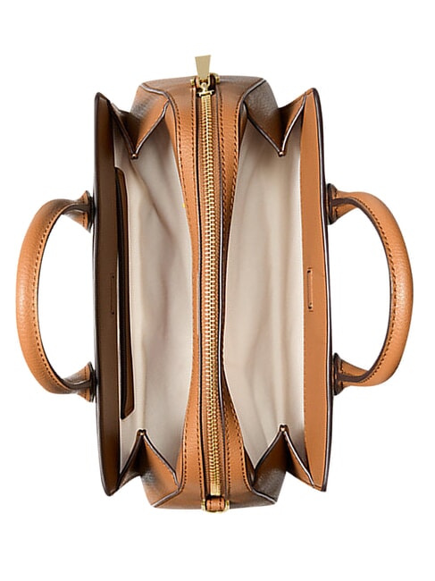 LAILA Sac &agrave; main avec bandouli&egrave;re brun/gland - Sacs pour Femme