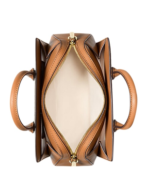 LAILA Sac &agrave; main avec bandouli&egrave;re brun/gland - Sacs pour Femme