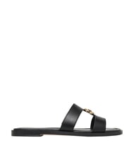 MICHAEL KORS ERIN sandales en cuir noir - Chaussures Femme - 4
