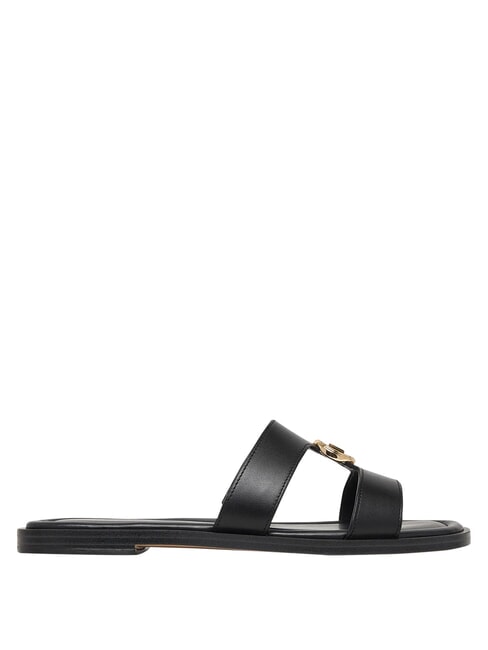ERIN sandales en cuir noir - Chaussures Femme