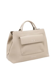 ARMANI EXCHANGE NICOLE Sac &agrave; main avec poche et bandouli&egrave;re sable - Sacs pour Femme - 2