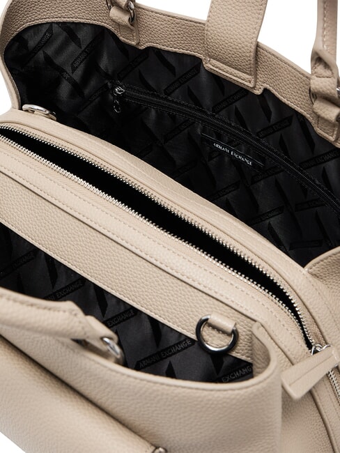 NICOLE Sac &agrave; main avec poche et bandouli&egrave;re sable - Sacs pour Femme