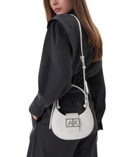 ARMANI EXCHANGE JODIE Mini sac, avec bandouli&egrave;re blanc cass&eacute; - Sacs pour Femme - 2