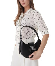 ARMANI EXCHANGE JODIE sac bandouli&egrave;re noir - Sacs pour Femme - 2
