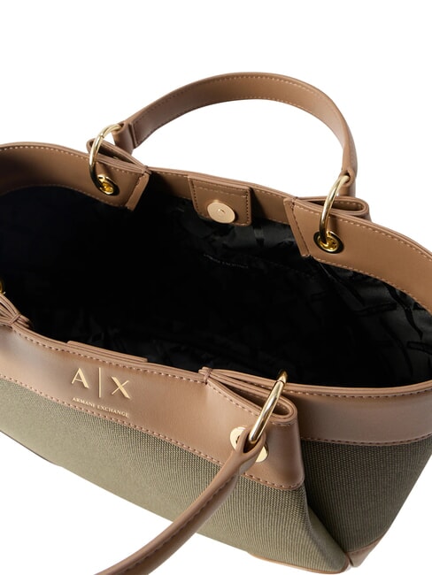 WAVE Sac de courses avec bandouli&egrave;re savane/min&eacute;ral - Sacs pour Femme