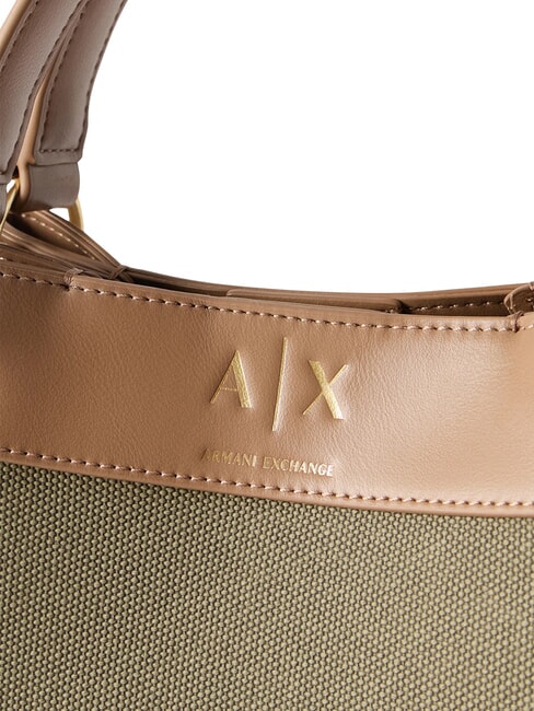 WAVE Sac de courses avec bandouli&egrave;re savane/min&eacute;ral - Sacs pour Femme