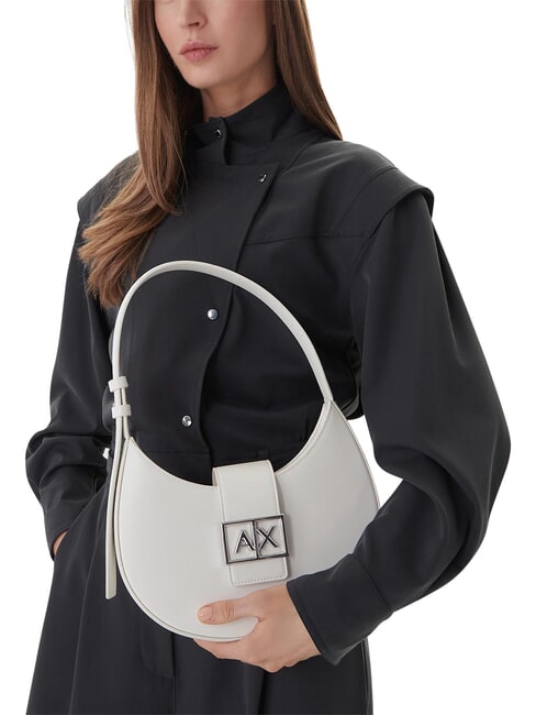 JODIE sac bandouli&egrave;re blanc cass&eacute; - Sacs pour Femme