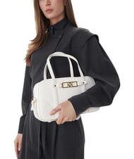 ARMANI EXCHANGE POLLY Sac cabas avec bandouli&egrave;re blanc cass&eacute; - Sacs pour Femme - 2