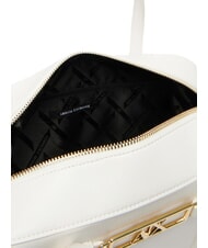 ARMANI EXCHANGE POLLY Sac cabas avec bandouli&egrave;re blanc cass&eacute; - Sacs pour Femme - 6