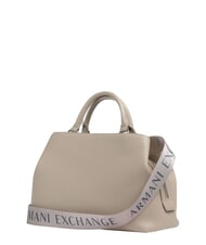 ARMANI EXCHANGE NICOLE L Sac &agrave; main avec bandouli&egrave;re sable - Sacs pour Femme - 3