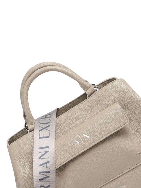 NICOLE L Sac &agrave; main avec bandouli&egrave;re sable - Sacs pour Femme