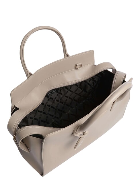 AMELIE Sac de courses avec bandouli&egrave;re sable - Sacs pour Femme