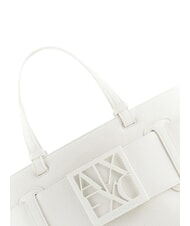 ARMANI EXCHANGE A|X Sac &agrave; main avec bandouli&egrave;re blanc cass&eacute; - Sacs pour Femme - 4