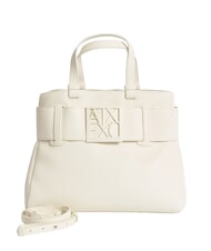 ARMANI EXCHANGE A|X Sac &agrave; main avec bandouli&egrave;re blanc cass&eacute; - Sacs pour Femme - 5