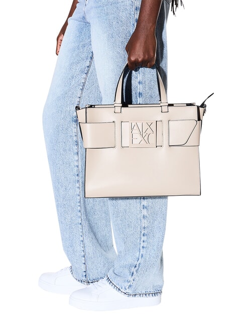 A|X BUCKLE Sac &agrave; main, avec bandouli&egrave;re sable - Sacs pour Femme