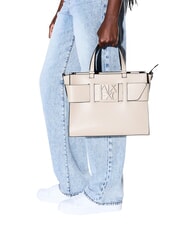 ARMANI EXCHANGE A|X BUCKLE Sac &agrave; main, avec bandouli&egrave;re sable - Sacs pour Femme - 3