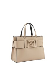ARMANI EXCHANGE A|X BUCKLE Sac &agrave; main, avec bandouli&egrave;re sable - Sacs pour Femme - 5